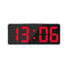 LED Mirror Digital Alarm Clock With Voice Control 19