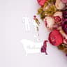 Acrylic Mirror Bathroom Toilet Sign Stickers 9