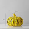Cute Owl Pumpkin Desktop Decoration Figurine 9