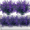 UV Resistant Artificial Outdoor Flowers Set 6
