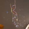 Crystal Sun Moon Wind Chime Prism Suncatcher Decor 7