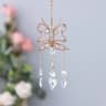 Crystal Sun Moon Wind Chime Prism Suncatcher Decor 11