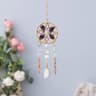 Crystal Sun Moon Wind Chime Prism Suncatcher Decor 12