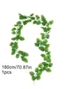 Artificial Hanging Monstera Vines Tropical Plant Decor 5