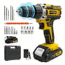 Lithium Cordless Electric Screwdriver Drill Combo Kit 12