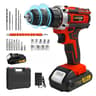 Lithium Cordless Electric Screwdriver Drill Combo Kit 13