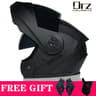 DOT Approved Modular Flip Up Motorcycle Helmet Dual Lens 6
