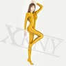 Satin Full Body Yoga Jumpsuit Long Sleeve 11