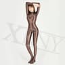Satin Full Body Yoga Jumpsuit Long Sleeve 3