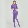 Satin Full Body Yoga Jumpsuit Long Sleeve 14