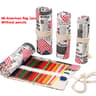 Canvas Roll Up Pencil Case With 12 Slots 11