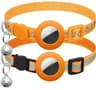 Reflective AirTag Cat Collar With Bell And Safety Breakaway Buckle 12