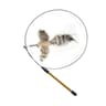 Interactive Feather Bird Teaser Wand Cat Toy 10