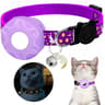 Glow Breakaway AirTag Pet Collar With Moon Charm 9