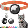 Breakaway Reflective AirTag Cat Collar With Bell 6