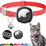 Breakaway Reflective AirTag Cat Collar With Bell 8