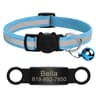 Personalized Reflective Cat Collar With Engraved ID Tag 8
