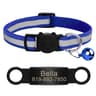 Personalized Reflective Cat Collar With Engraved ID Tag 27