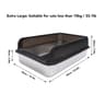Large Stainless Steel Cat Litter Box With Lid 9