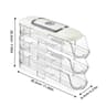 Automatic Rolling Egg Storage Box For Refrigerator Door 8