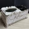 European Style Tissue Box With Remote Control Storage Organizer 7