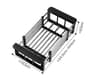 Stainless Steel Retractable Sink Drain Basket Organizer 7