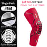 Sports Compression Knee Support Sleeve With Shock Absorbing Pad 12