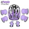 6 Piece Knee Elbow Pads With Wrist Guards Protective Gear Set 10