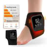 Cordless Electric Ankle Massager With Heat And Vibration Support 8