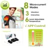 Electric Heated Shoulder Massager Brace With Heat And Vibration 10
