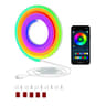 RGB LED Neon Strip Light Bluetooth Music Sync Waterproof 7