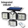 Adjustable Solar Motion Sensor Wall Light IP65 Waterproof LED Security Lamp 8