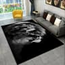 3D Wild Animal Area Rug Non Slip Floor Carpet Mat 11