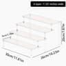 Acrylic Stepped Perfume Display Rack For Cosmetics And Decor 8