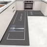 Waterproof Non Slip Kitchen Floor Rug Washable Doormat 14
