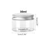Aluminum Storage Jars With Lids For Cosmetics And Food 8