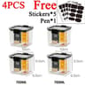 Stackable Airtight Food Storage Containers Set 460ml To 1800ml 19