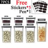 Stackable Airtight Food Storage Containers Set 460ml To 1800ml 21