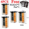 Stackable Airtight Food Storage Containers Set 460ml To 1800ml 23