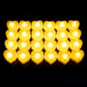 LED Flameless Flickering Tealight Candles For Home Decor 12