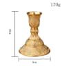 2 Piece Metal Candle Holder Set For Wedding And Home Decor 22
