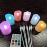 USB Rechargeable LED Flameless Candles With Remote And Timer 23