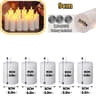 Battery Operated Flickering LED Flameless Candles For Wedding And Home Decor 9