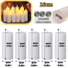 Battery Operated Flickering LED Flameless Candles For Wedding And Home Decor 12