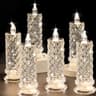 Crystal LED Flameless Lantern Candle For Home And Holiday Decor 7