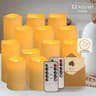 Waterproof LED Flameless Candle Light Set For Home Decor 11