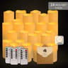 Waterproof LED Flameless Candle Light Set For Home Decor 13