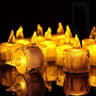 Crystal LED Flameless Candle Mini Night Light 10