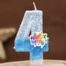 Colorful Number Birthday Cake Candle 0 To 9 Party Topper 5