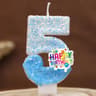 Colorful Number Birthday Cake Candle 0 To 9 Party Topper 6